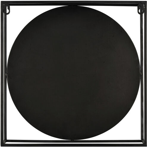 Colne 14 X 14 inch Black and Clear Wall Mirror