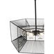 Arcade 6 Light 24 inch Carbon Pendant Ceiling Light