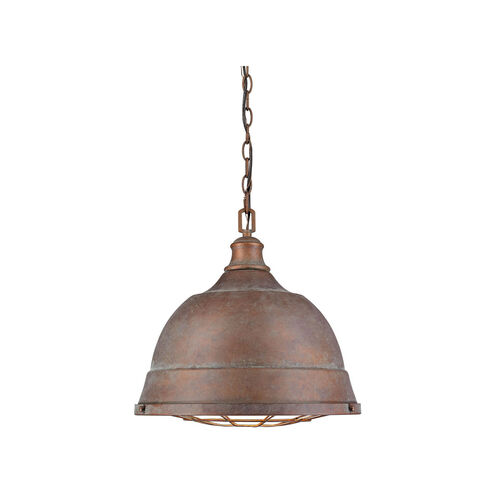 Bartlett 2 Light 17 inch Copper Patina Pendant Ceiling Light, Large