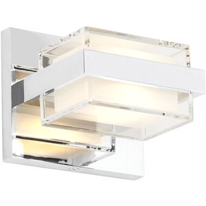 Sean Lavin Kamden LED 5 inch Chrome Wall/Bath Light Wall Light in LED 90 CRI 3000K, Integrated LED