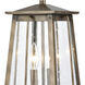 Kirkdale 9 inch 60.00 watt Vintage Brass Outdoor Pendant