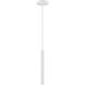 Forest LED 4.75 inch Matte White Pendant Ceiling Light in 1, 2, Matte White Steel