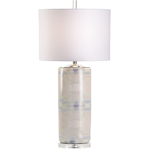 Laura Park Designs 35 inch 100 watt Multi Color Decal Table Lamp Portable Light