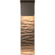 Element 2 Light 30.5 inch Coastal Dark Smoke Outdoor Sconce, Large