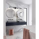 Dune LED 43.11 inch Black Bath Vanity Light Wall Light