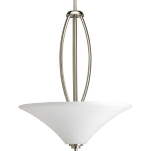 Athy 3 Light Brushed Nickel Pendant Ceiling Light