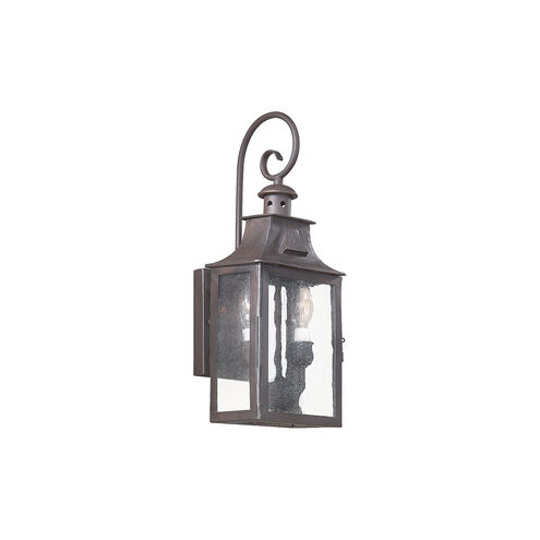 Ash 2 Light 18 inch Old Bronze Outdoor Wall Sconce