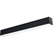 L-Line 3 inch Black LED Direct Linear Ceiling Light, Selectable Lumens, Selectable CCT