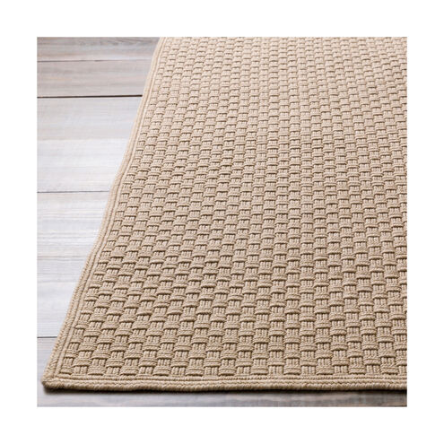 Barcelona 90 X 60 inch Brown Outdoor Area Rug, Polypropylene, Polyester, and Viscose