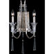 Barcelona 2 Light 12 inch Transcend Silver Wall Sconce Wall Light