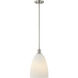 Baldwin 1 Light 10 inch Satin Nickel Pendant Ceiling Light, Essentials