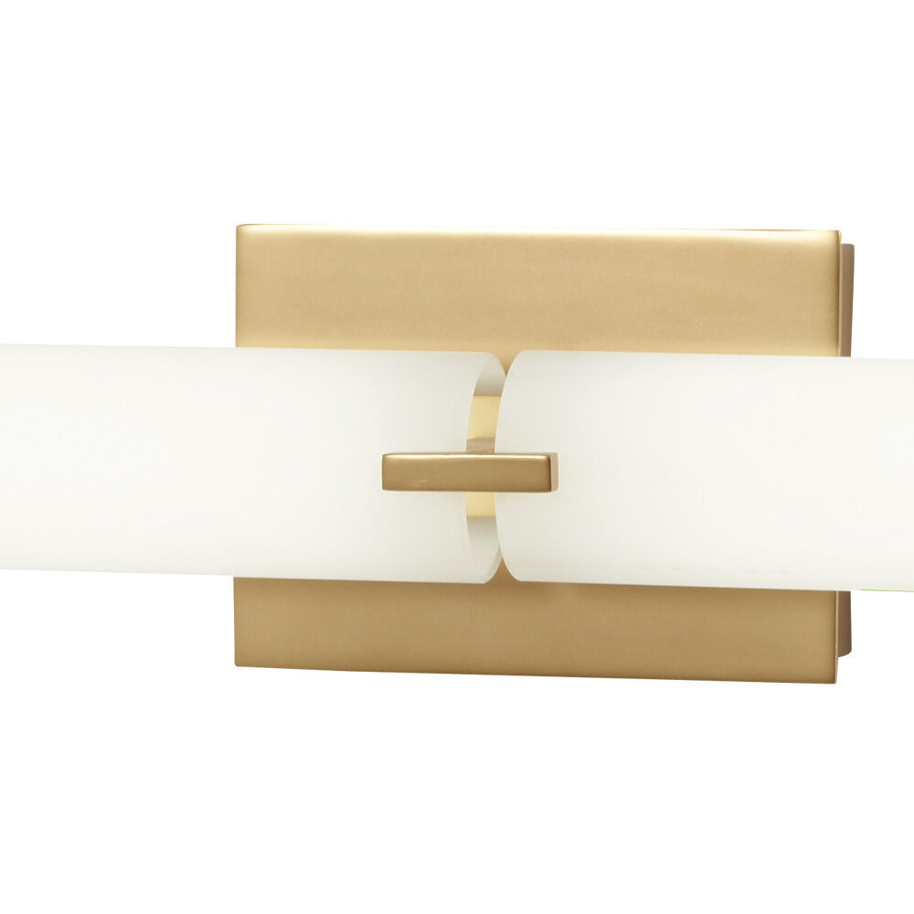 George Kovacs P5046 248 L Tube LED 39.75 inch Honey Gold Wall
