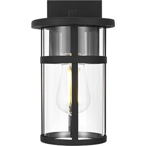 Henrik 1 Light 11 inch Black Outdoor Wall Sconce