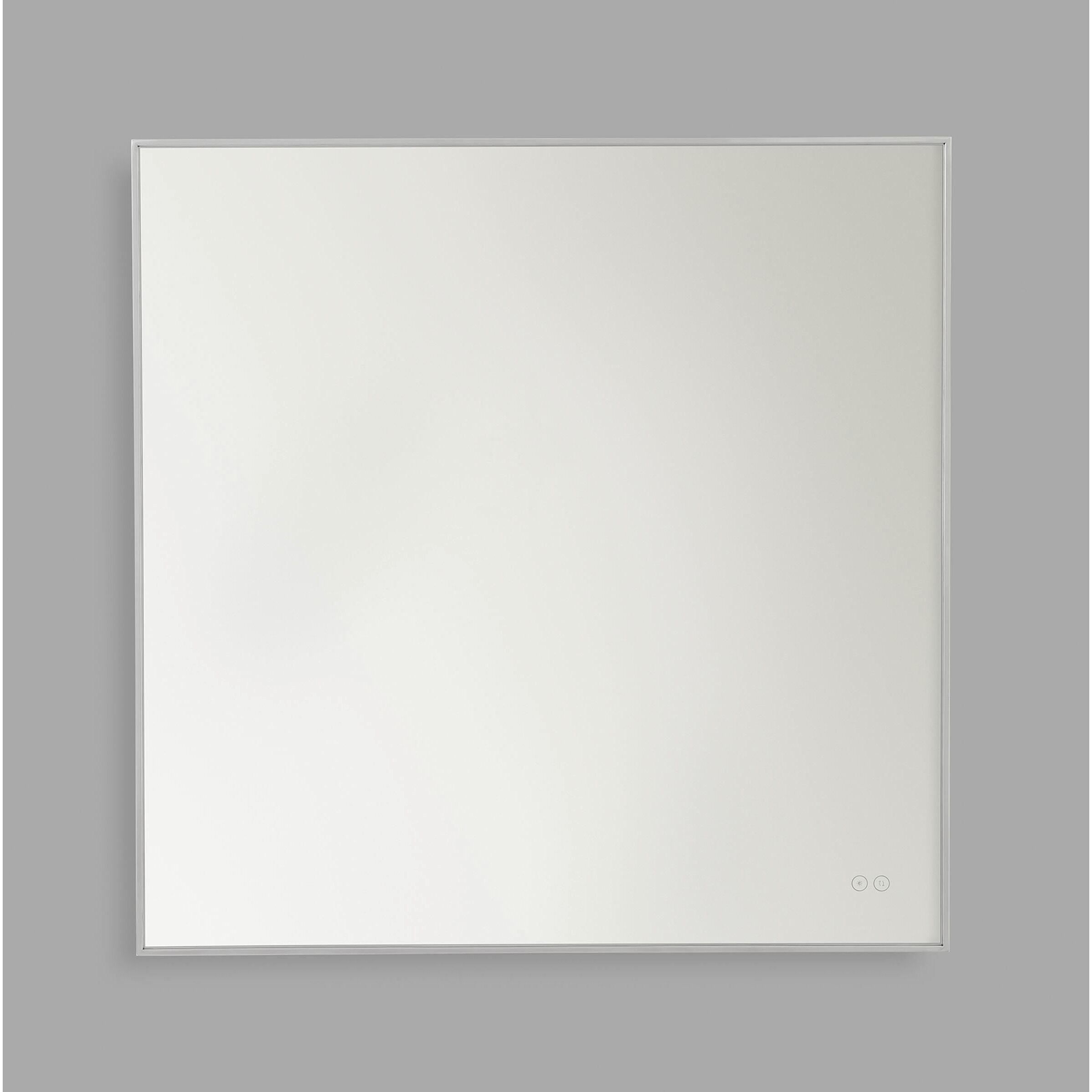 Cadre 36 X 36 inch Chrome Backlit Wall Mirror