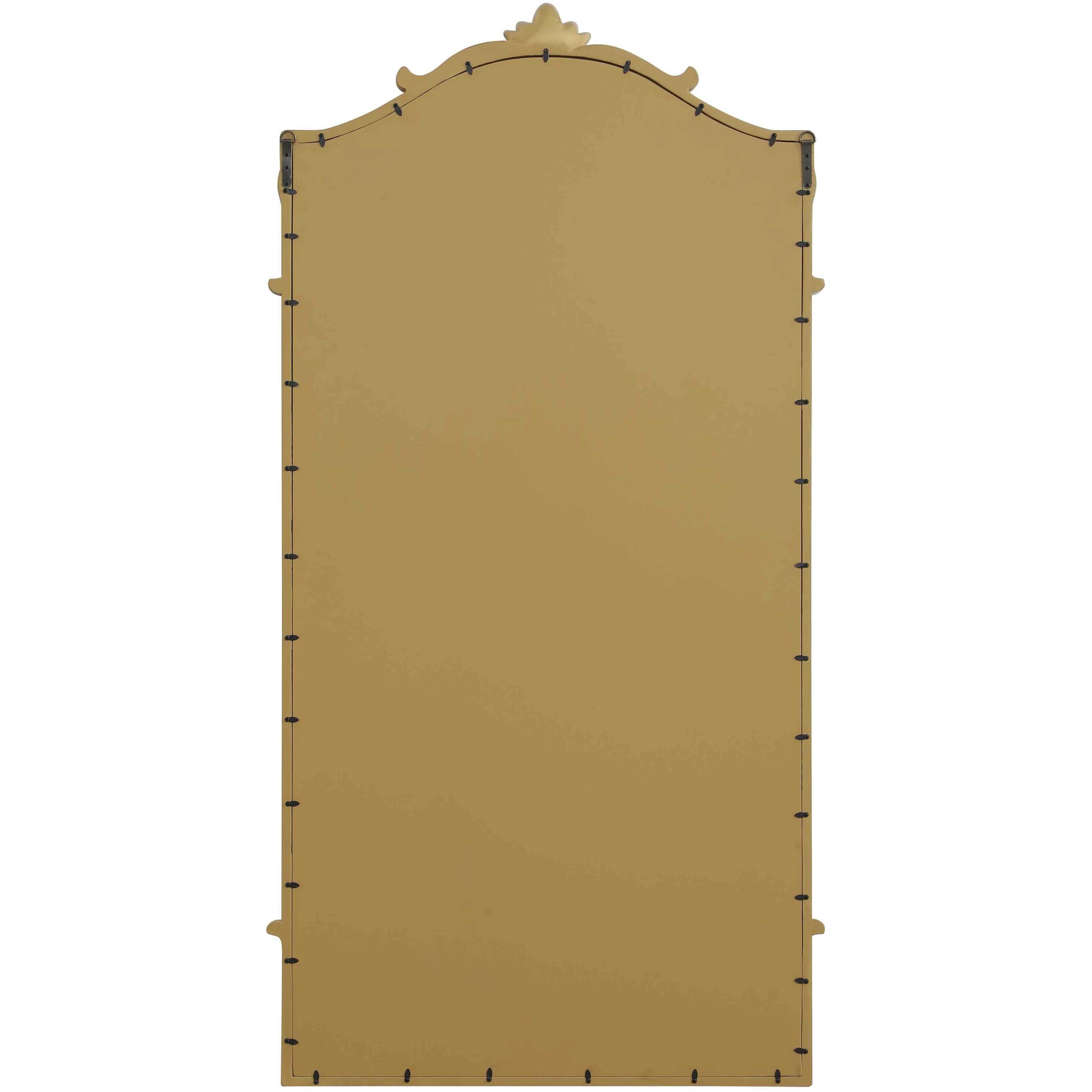 Madeline 66 X 33.5 inch Gold Leaf Mirror