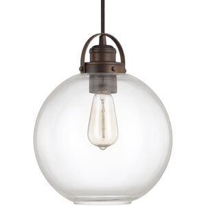 Dean 1 Light 10.25 inch Burnished Bronze Pendant Ceiling Light