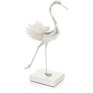 Egret Running 13.5 X 6 inch Sculpture