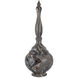 Marbleized Marbleized Brown Turret Box, Short