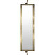 Emmeline 76 X 15.75 inch Plated Full Length Wall Mirror