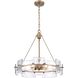 Vernacular 6 Light 20.5 inch Gold Chandelier Ceiling Light