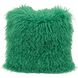 Magnolian 16 X 16 inch Green Pillow