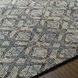 Malaga 36 X 24 inch Ink Blue Rug in 2 x 3, Rectangle