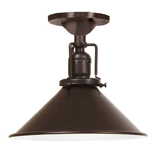 Union Square 1 Light 8 inch Oil Rubbed Bronze Flush Mount Ceiling Light