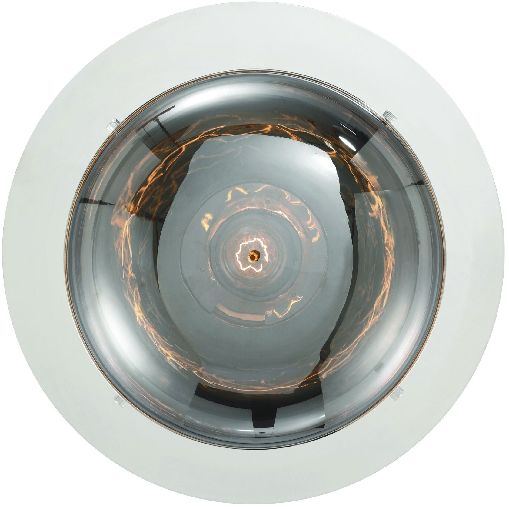Nottingham 1 Light 10 inch Polished Nickel Flush Mount Ceiling Light