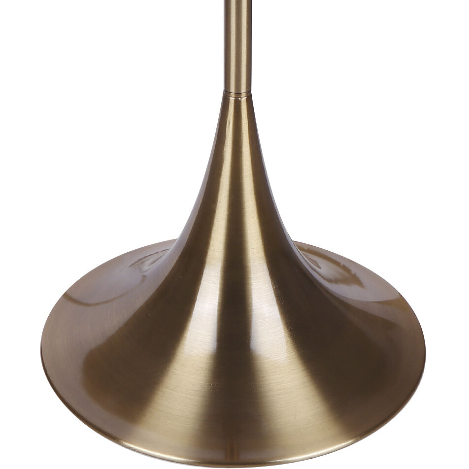 Clara 61 inch 100.00 watt Gold Floor Lamp Portable Light