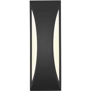 Zayn 1 Light 14 inch Black Outdoor Wall Sconce