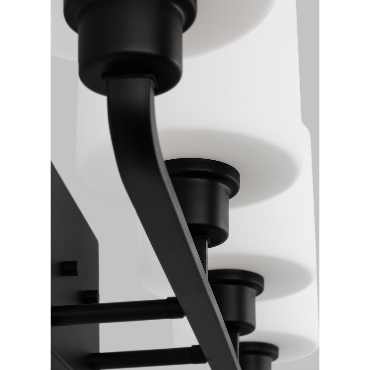 Canfield 4 Light 31.88 inch Midnight Black Wall Bath Fixture Wall Light