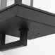 C&M by Chapman & Myers Cupertino 1 Light 19.13 inch Textured Black Outdoor Wall Lantern