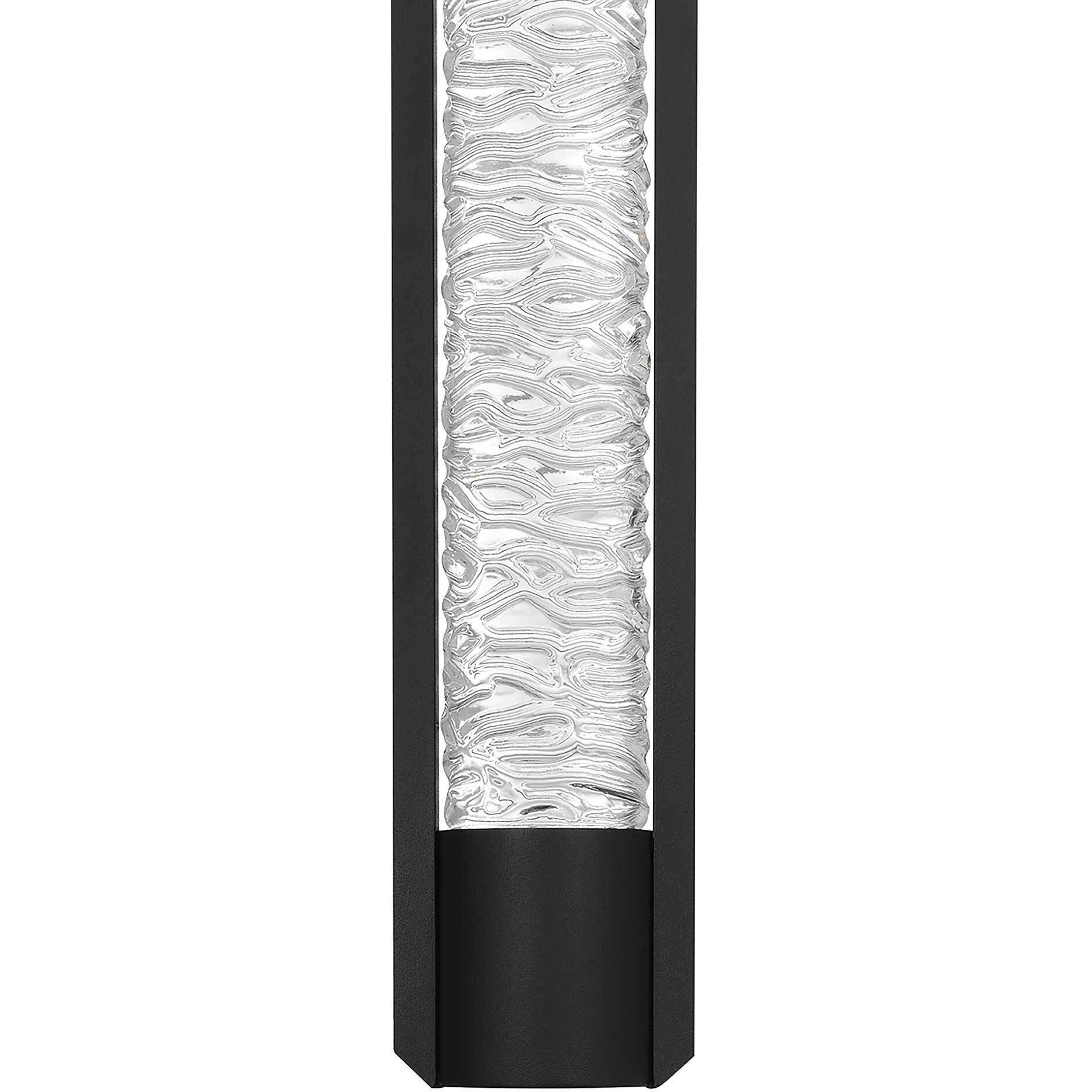Tig LED 18 inch Sand Black Outdoor Wall Sconce