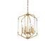 Reed 6 Light 16 inch Warm Brass Foyer Ceiling Light
