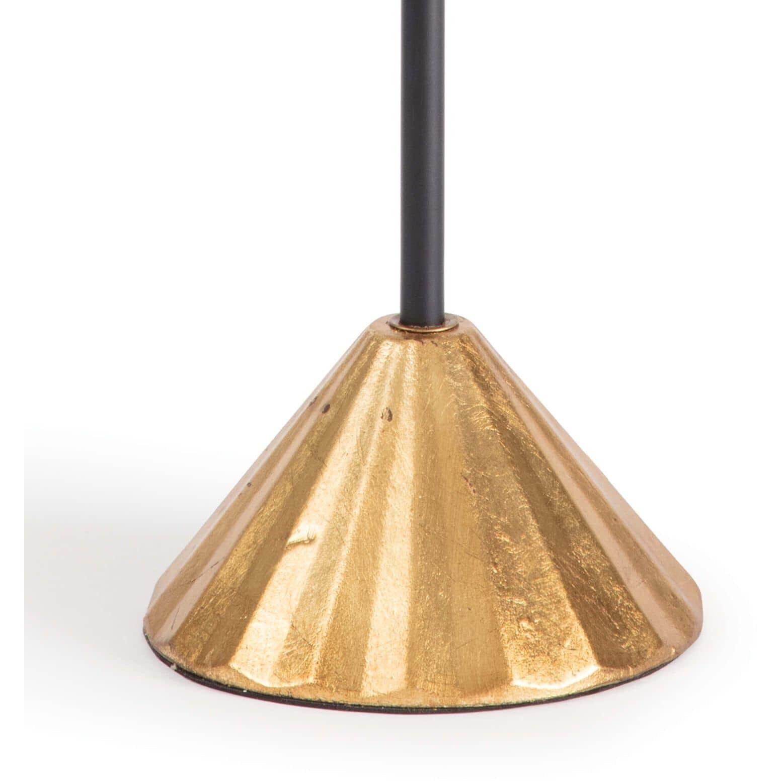 Parasol 29 inch 100.00 watt Gold Leaf Table Lamp Portable Light