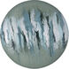 Spindrift Seafoam Green Enamel and Nickel Dimensional Wall Art