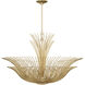Christiane Lemieux Dorelle 6 Light 36 inch Gild Chandelier Ceiling Light