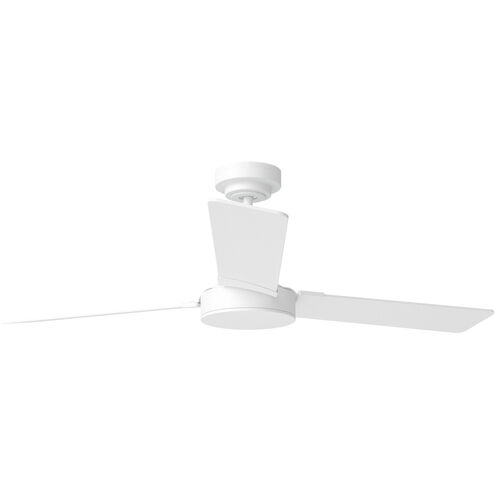 Jovie 52 52 inch Matte White Indoor/Outdoor Ceiling Fan