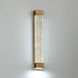 Tower LED 2 inch Aged Brass ADA Wall Sconce Wall Light in 20in.