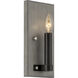 Rawson Ridge 1 Light 5 inch Aged Silverwood/Coal Wall Sconce Wall Light