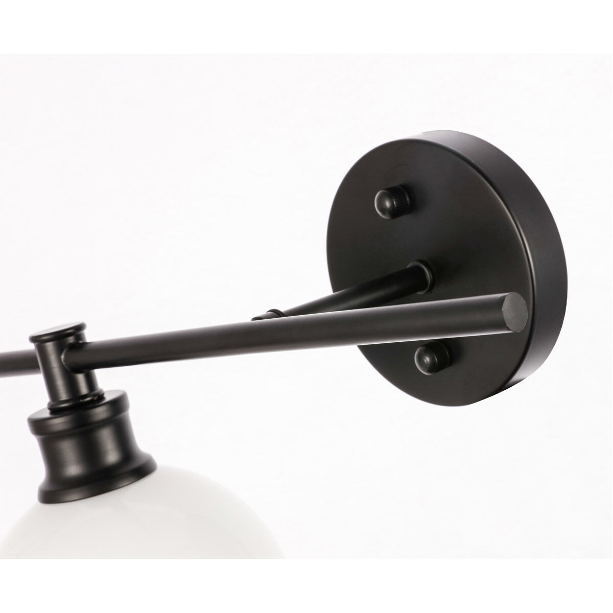 Collier 1 Light 14.7 inch Black Wall sconce Wall Light, Left