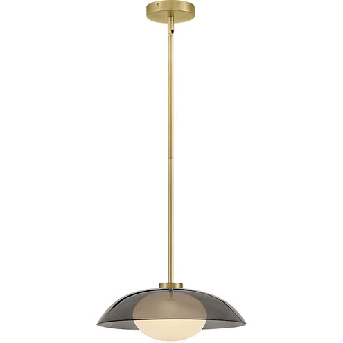 Jace LED 14 inch Lacquered Brass Pendant Ceiling Light