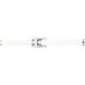 Idris LED 40.5 inch Chrome Bath Vanity Wall Light