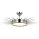 Suzanne Kasler Soleil LED 36 inch Polished Nickel Semi-Flush Mount Ceiling Light