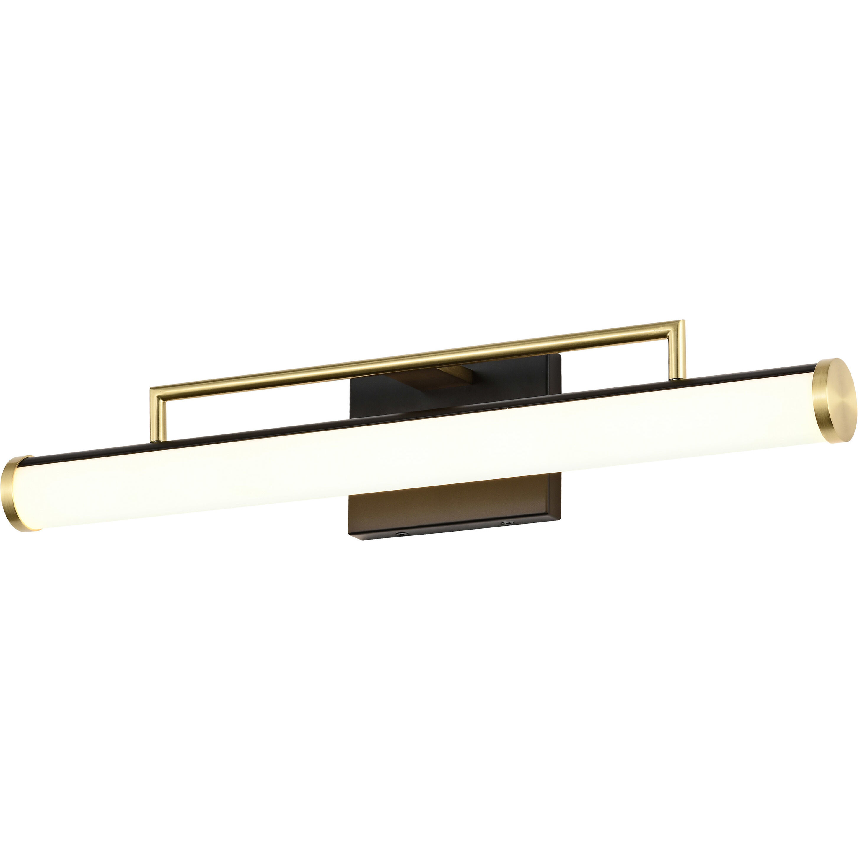 Solano LED 24 inch Matte Black Bath Vanity Light Wall Light