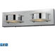 Joshua LED 16 inch Chrome Vanity Light Wall Light