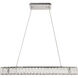 Monroe LED 31 inch Chrome Chandelier Ceiling Light