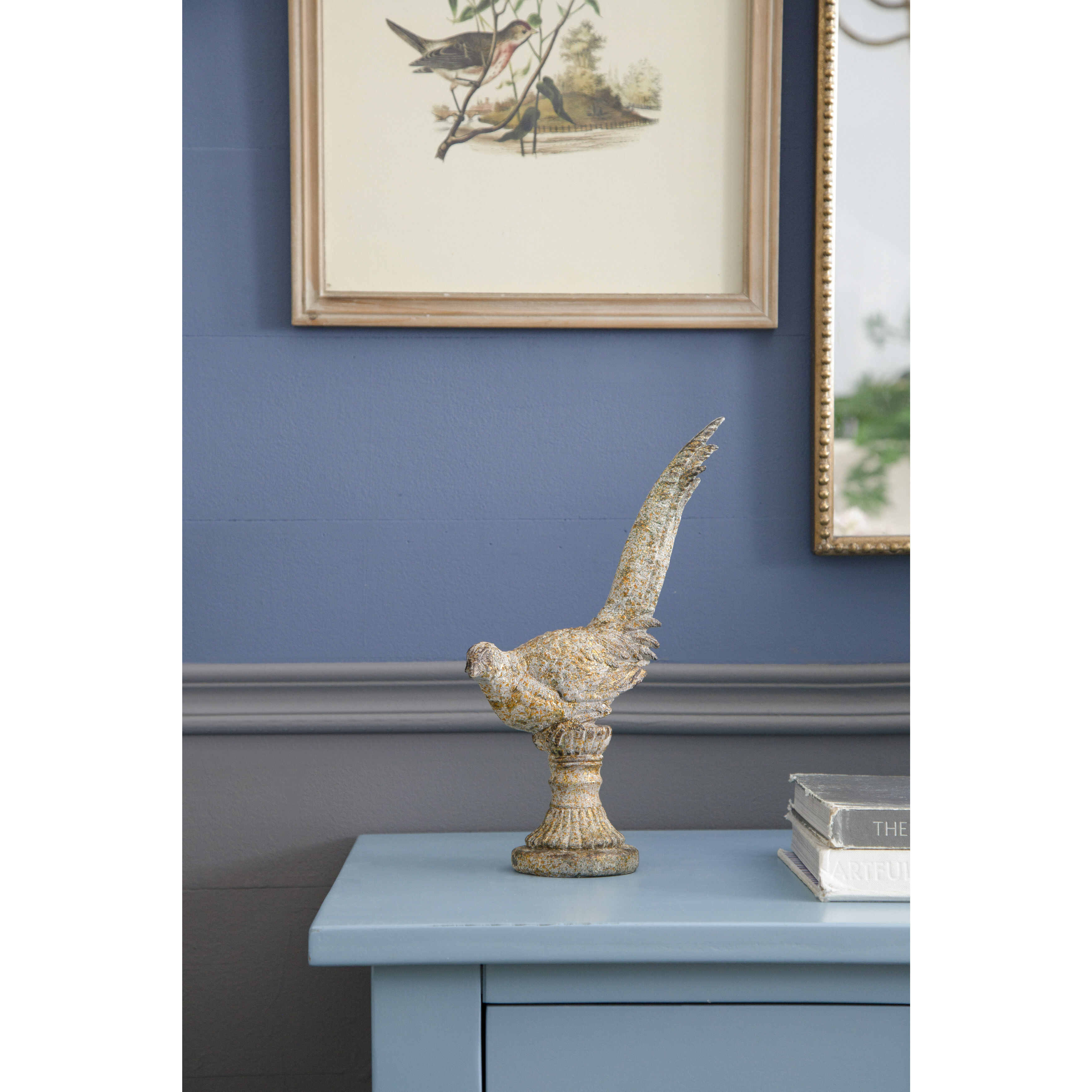 Anita Gray and Gold Figurine