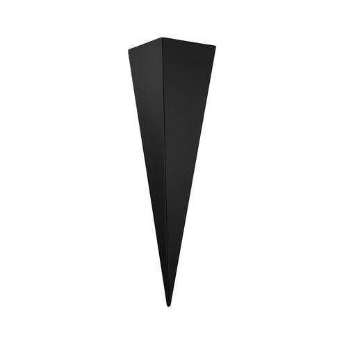 Trigo 3 1 Light 8.66 inch Matte Black ADA Wall Sconce Wall Light