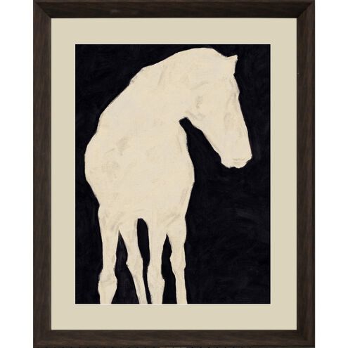 Animals Collection Angled Profile In A Dark Wood Framed Art